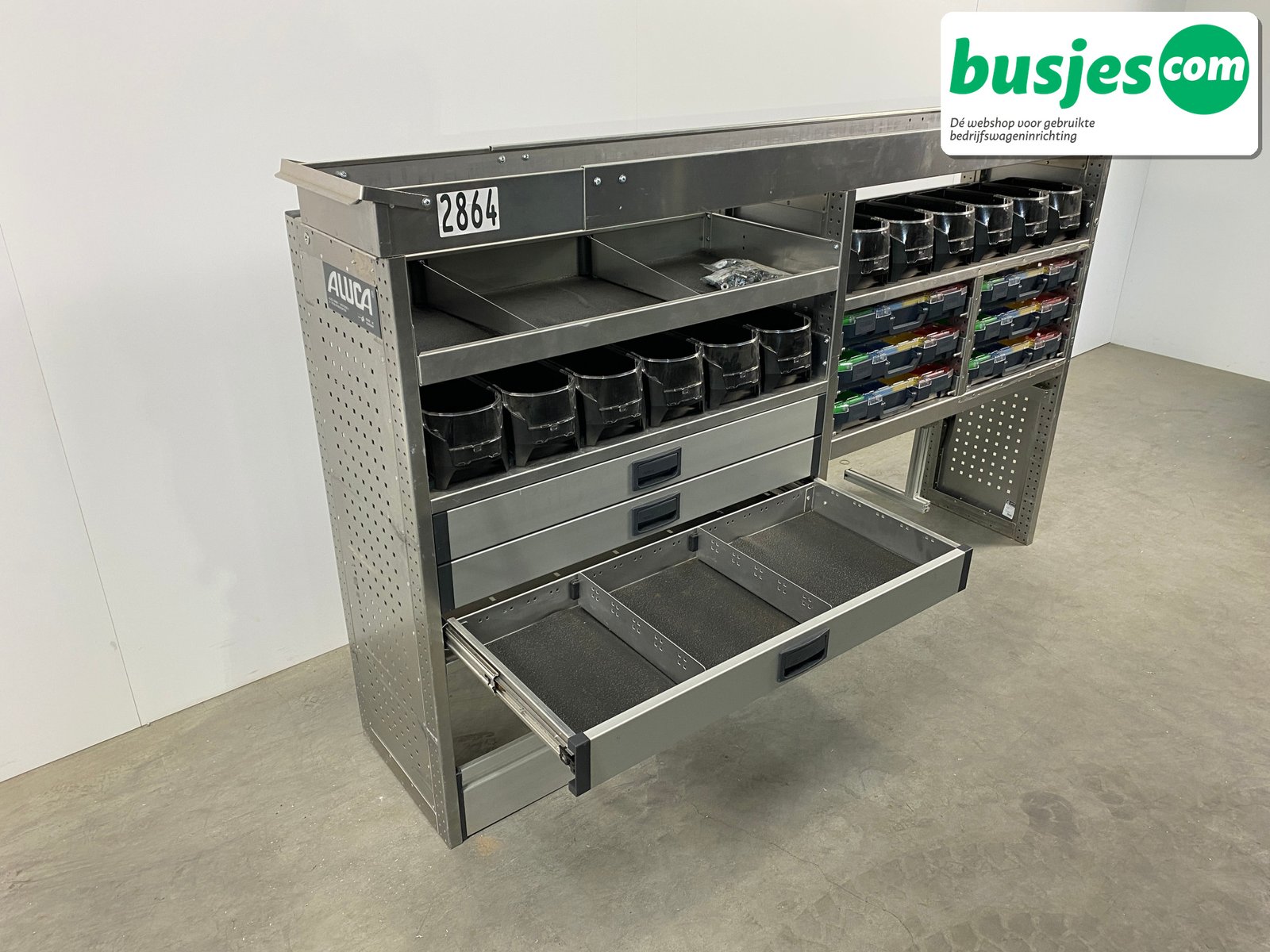 Aluca bedrijfswageninrichting 2020x420x1260mm (2864) - Afbeelding 6