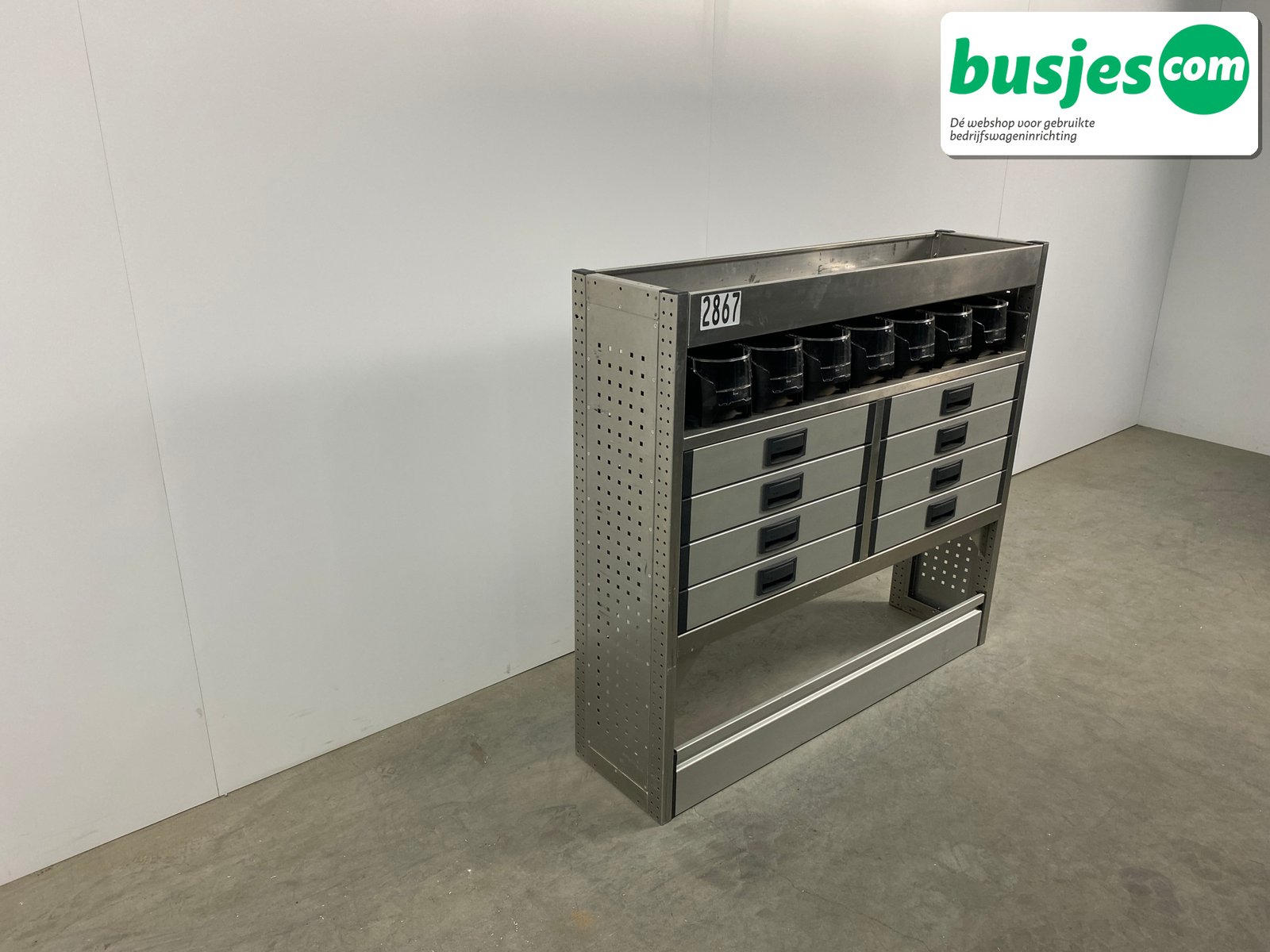 Aluca bedrijfswageninrichting 1255x320x1140mm (2867) - Afbeelding 4