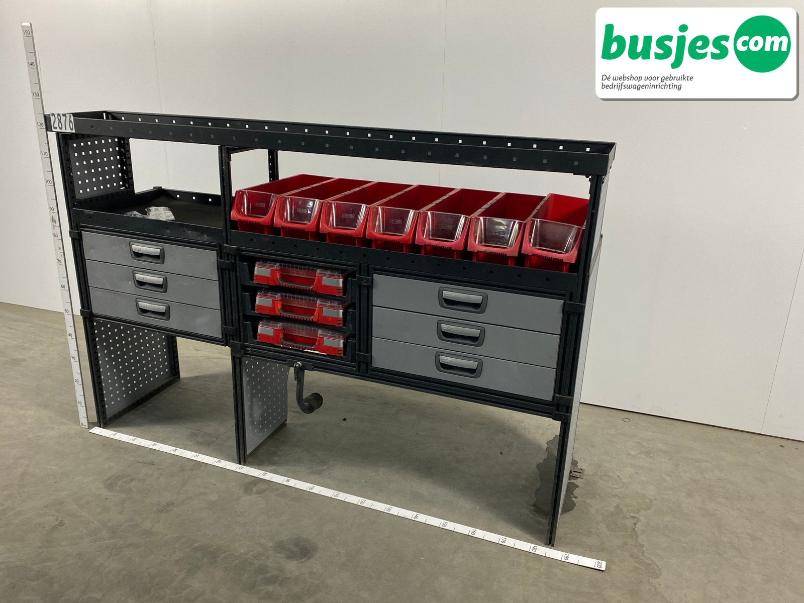 Modul bedrijfswagen inrichting 1865x485x1250mm (2876) - Afbeelding 3