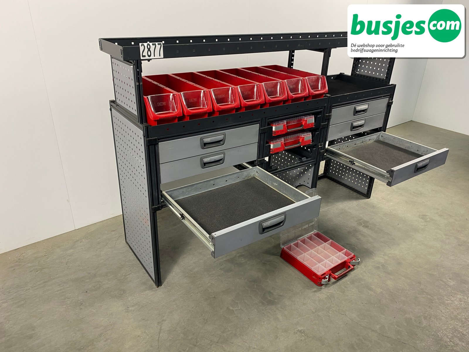 Modul bedrijfswagen inrichting 1865x485x1250mm (2877) - Afbeelding 5