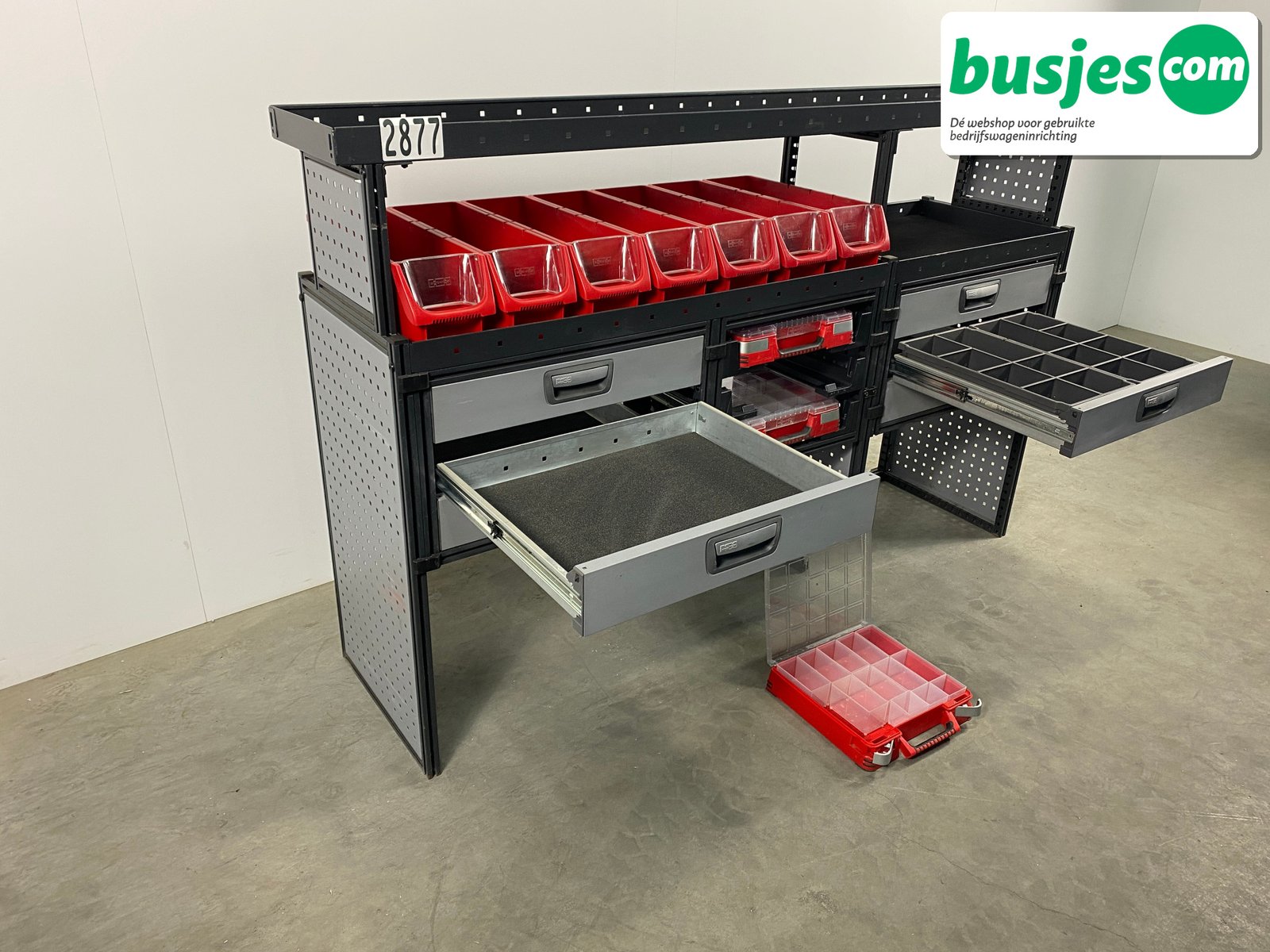 Modul bedrijfswagen inrichting 1865x485x1250mm (2877) - Afbeelding 6