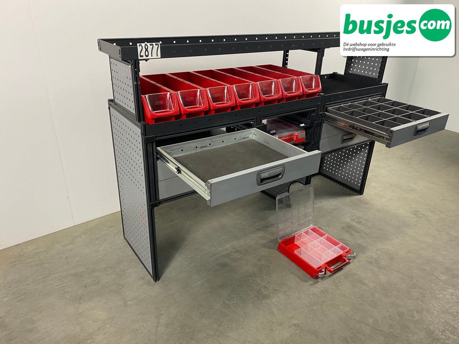 Modul bedrijfswagen inrichting 1865x485x1250mm (2877) - Afbeelding 7