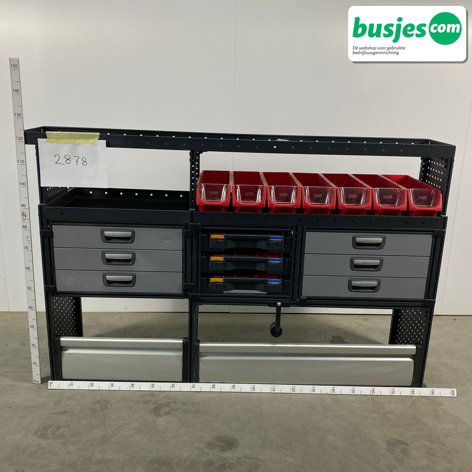 Modul bedrijfswagen inrichting 1865x485x1250mm (2878)