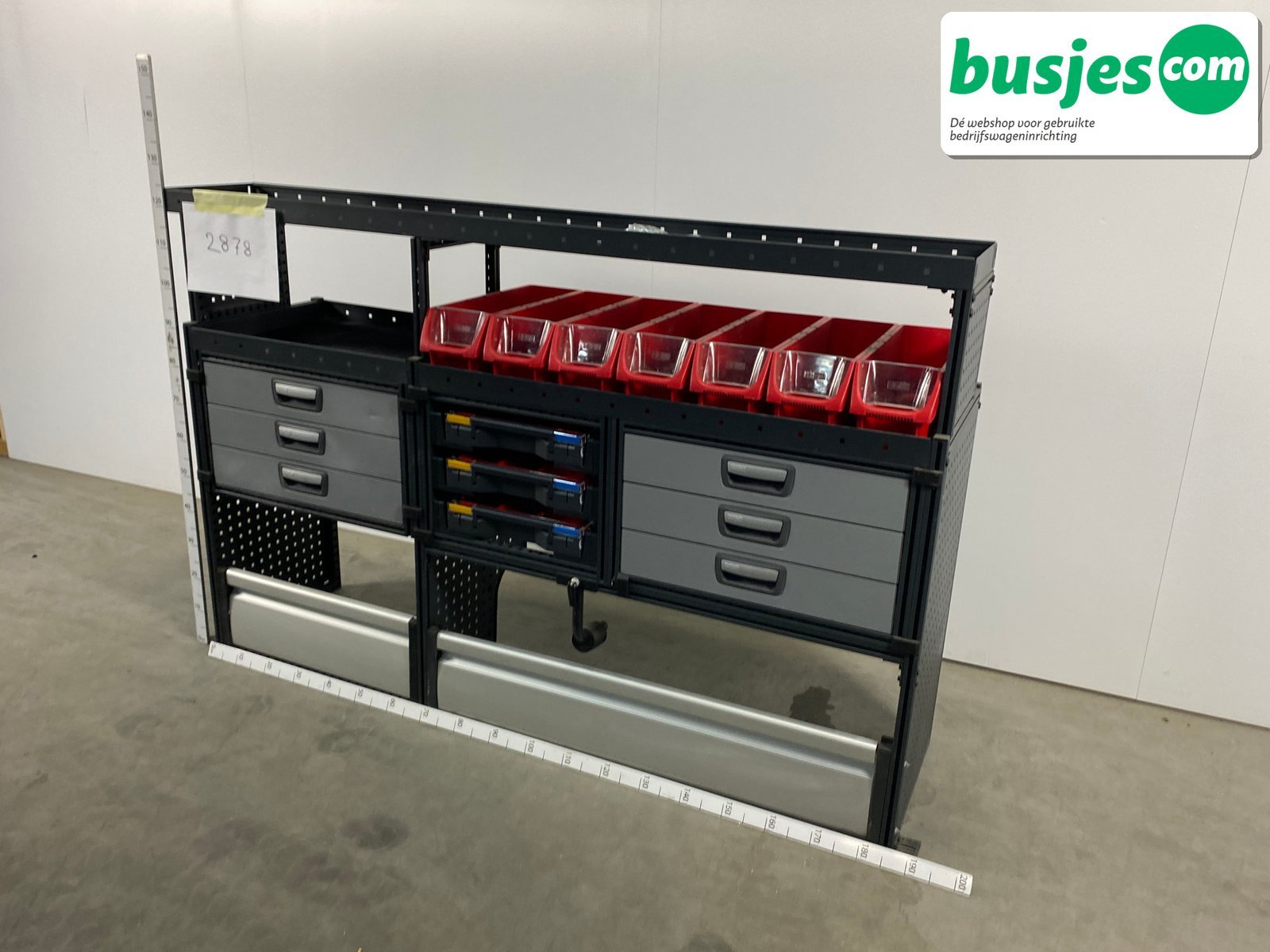 Modul bedrijfswagen inrichting 1865x485x1250mm (2878) - Afbeelding 3