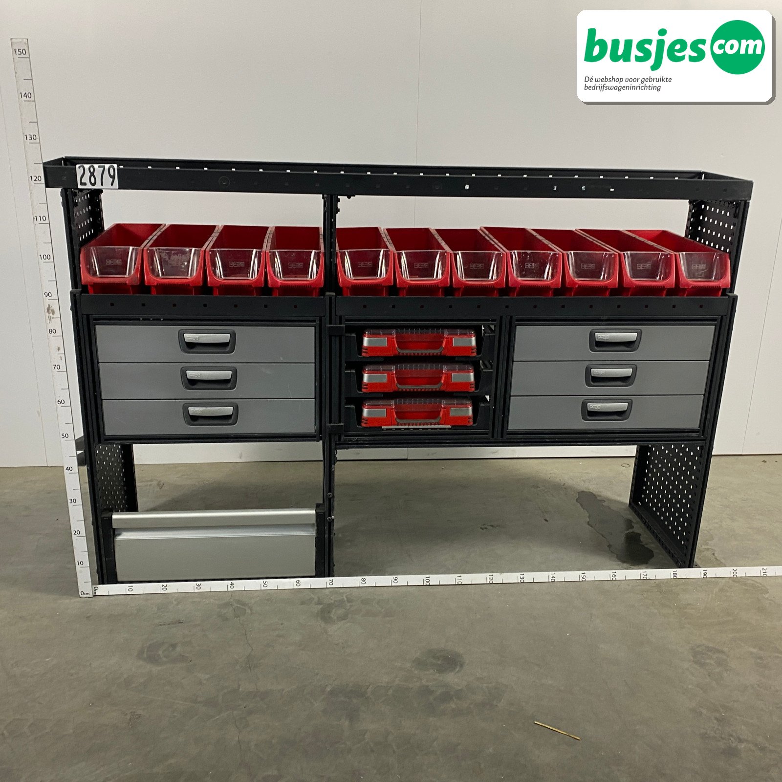 Modul bedrijfswagen inrichting 1865x485x1250mm (2879)