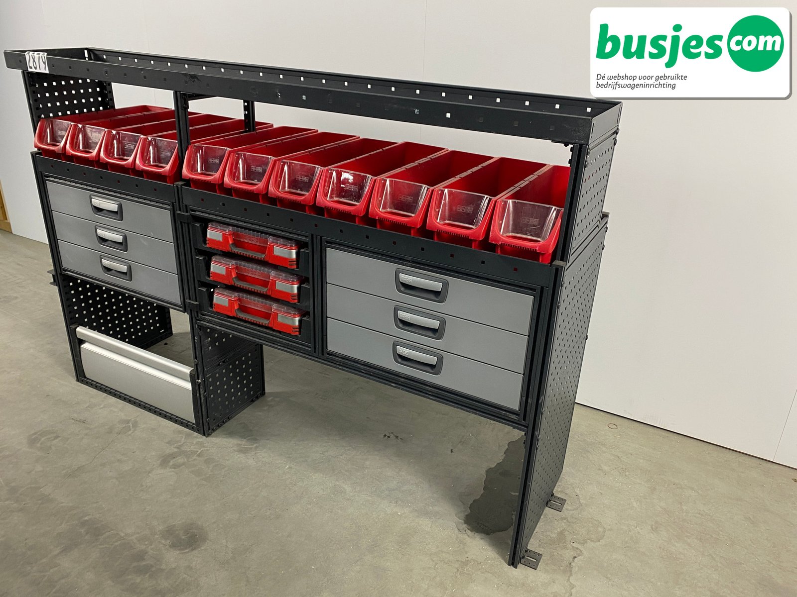 Modul bedrijfswagen inrichting 1865x485x1250mm (2879) - Afbeelding 3