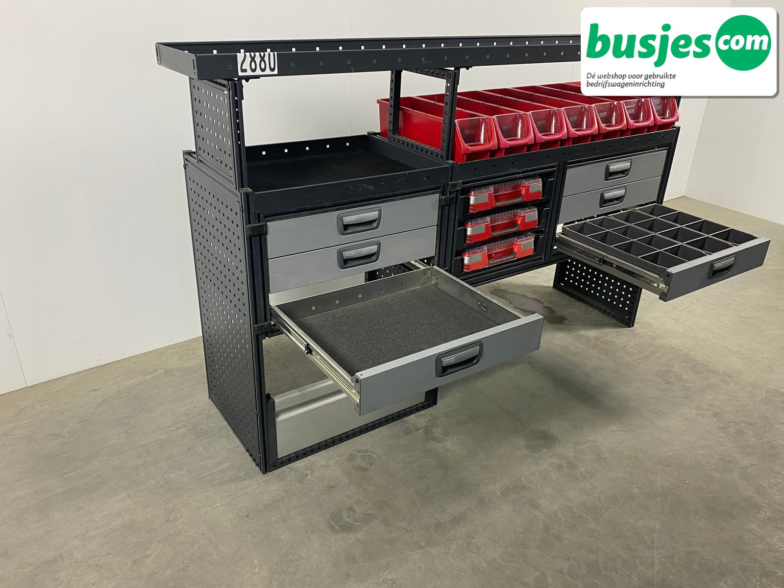 Modul bedrijfswagen inrichting 1865x485x1250mm (2880) - Afbeelding 6