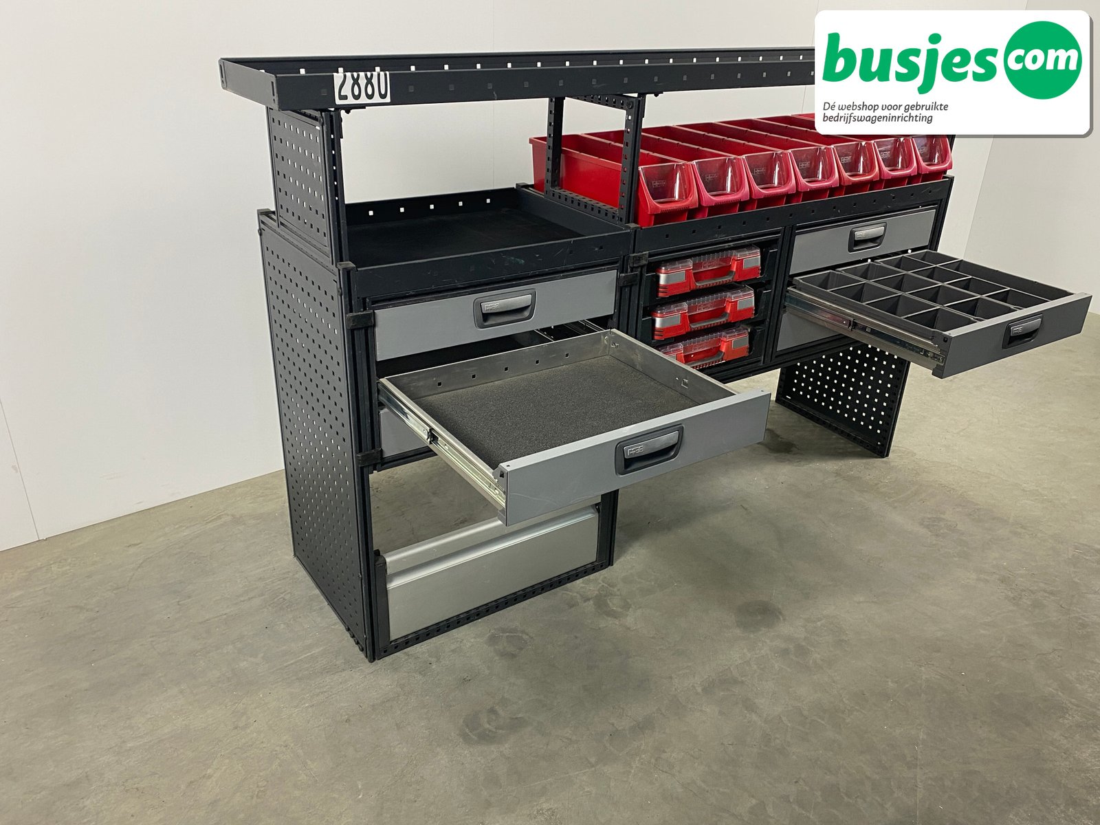 Modul bedrijfswagen inrichting 1865x485x1250mm (2880) - Afbeelding 7