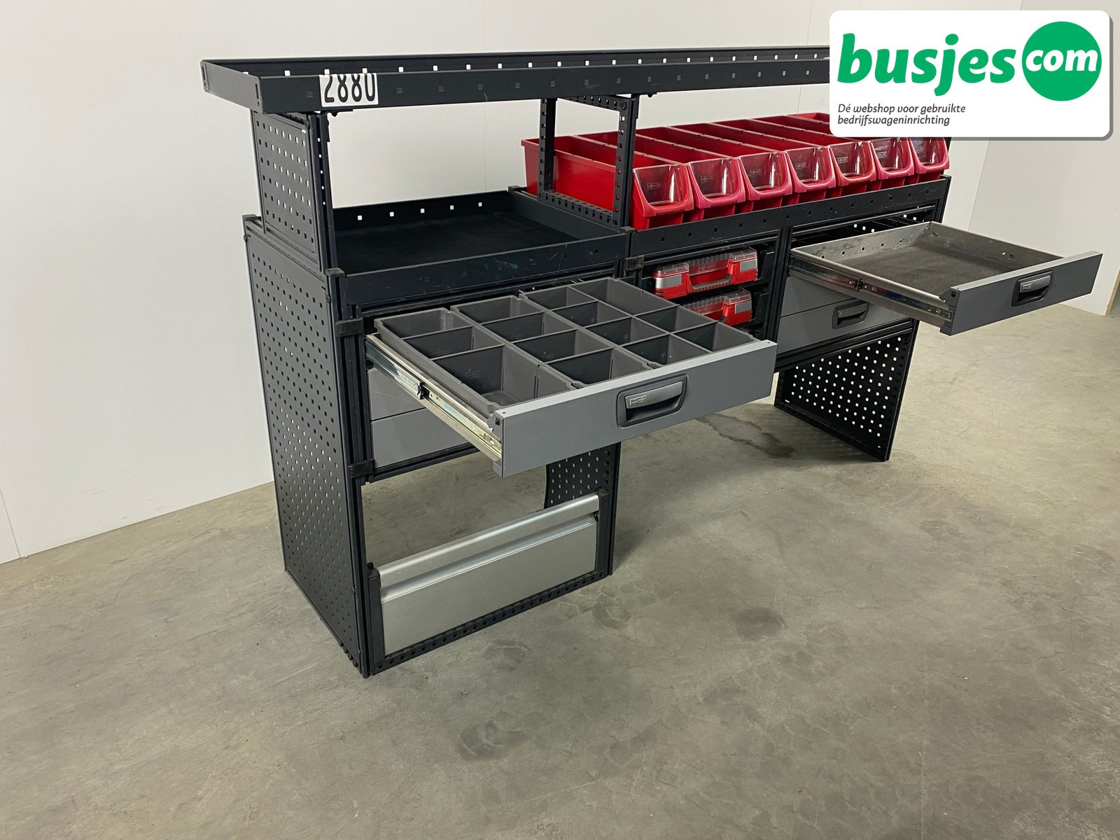 Modul bedrijfswagen inrichting 1865x485x1250mm (2880) - Afbeelding 8