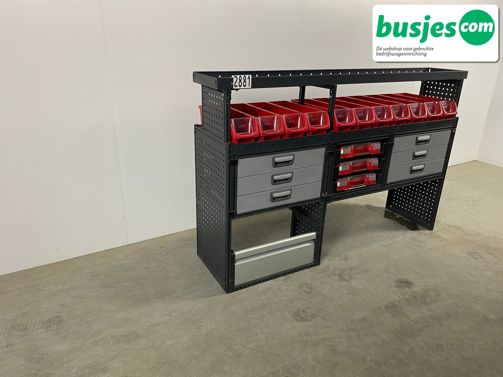 Modul bedrijfswagen inrichting 1865x485x1250mm (2881) - Afbeelding 4