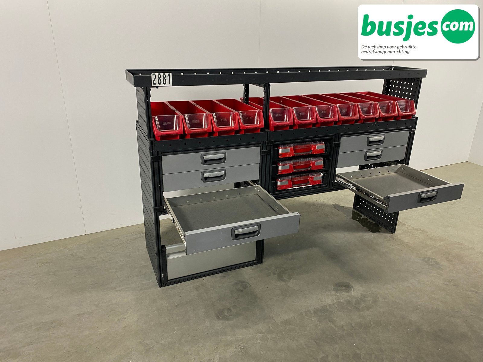 Modul bedrijfswagen inrichting 1865x485x1250mm (2881) - Afbeelding 6