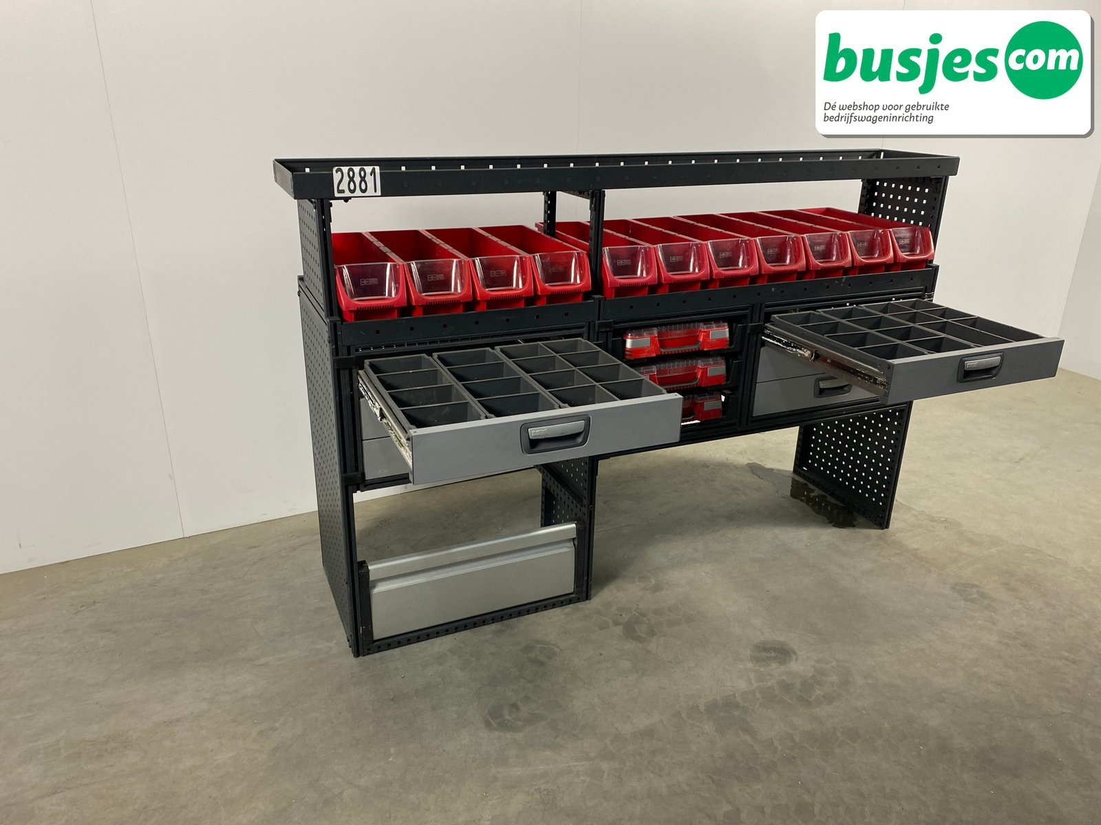 Modul bedrijfswagen inrichting 1865x485x1250mm (2881) - Afbeelding 8