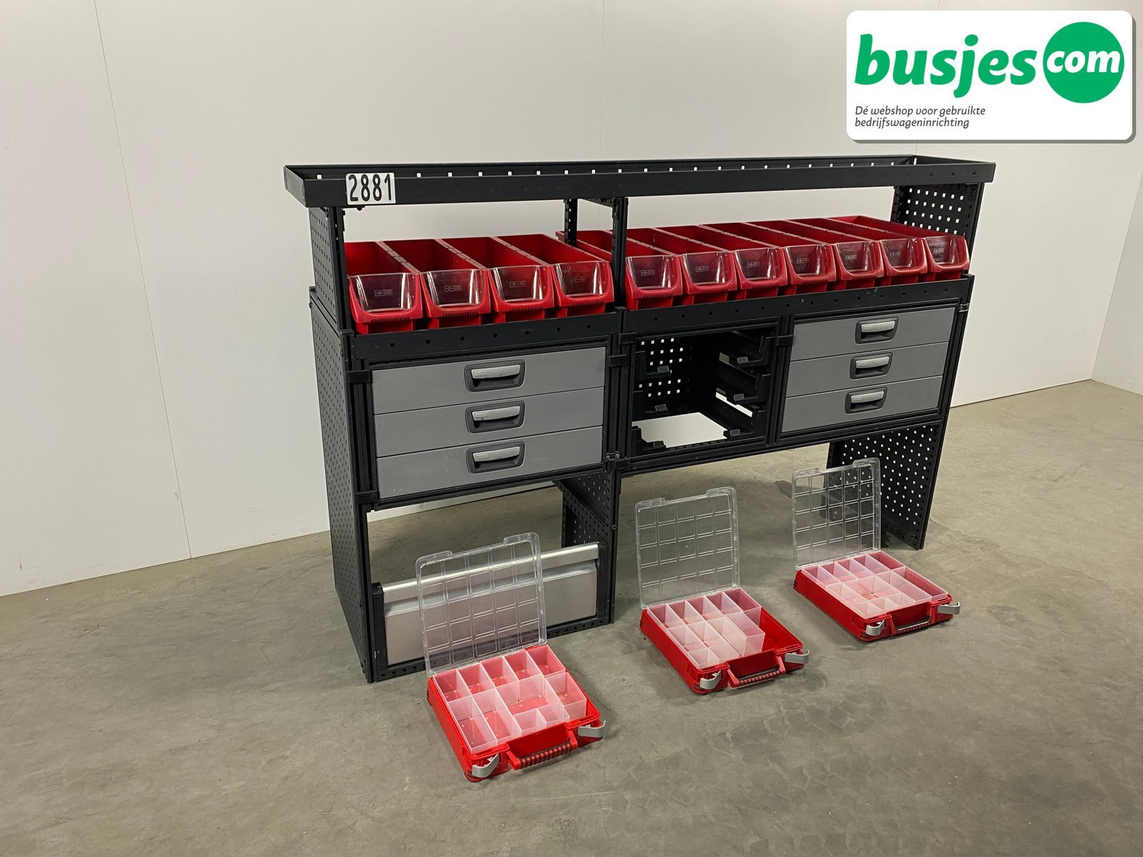 Modul bedrijfswagen inrichting 1865x485x1250mm (2881) - Afbeelding 9