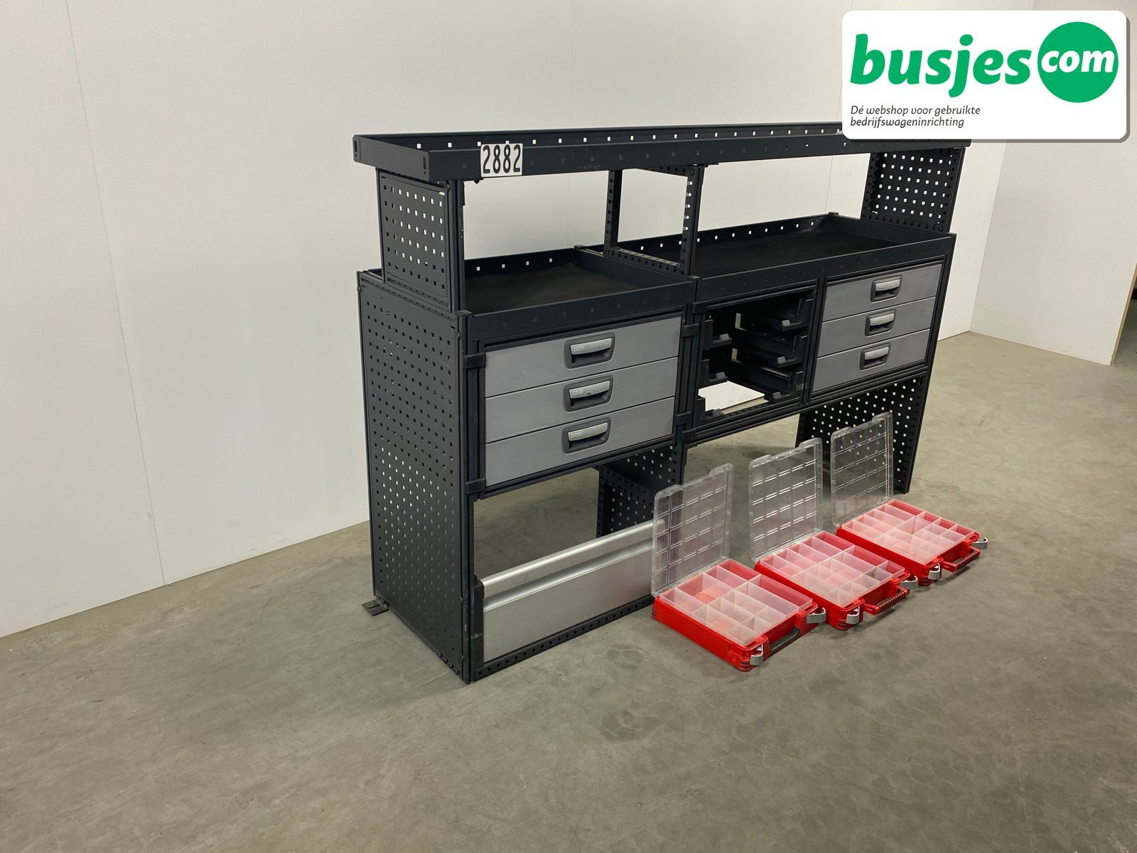 Modul bedrijfswagen inrichting 1865x485x1250mm (2882) - Afbeelding 9