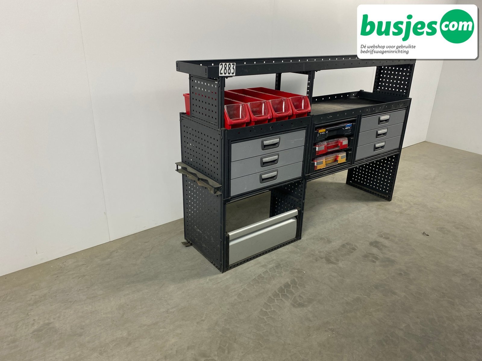 Modul bedrijfswagen inrichting 1865x485x1250mm (2883) - Afbeelding 4