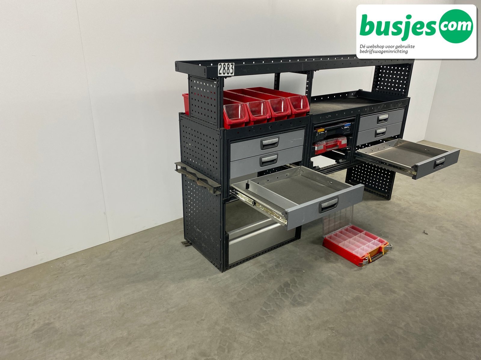 Modul bedrijfswagen inrichting 1865x485x1250mm (2883) - Afbeelding 6