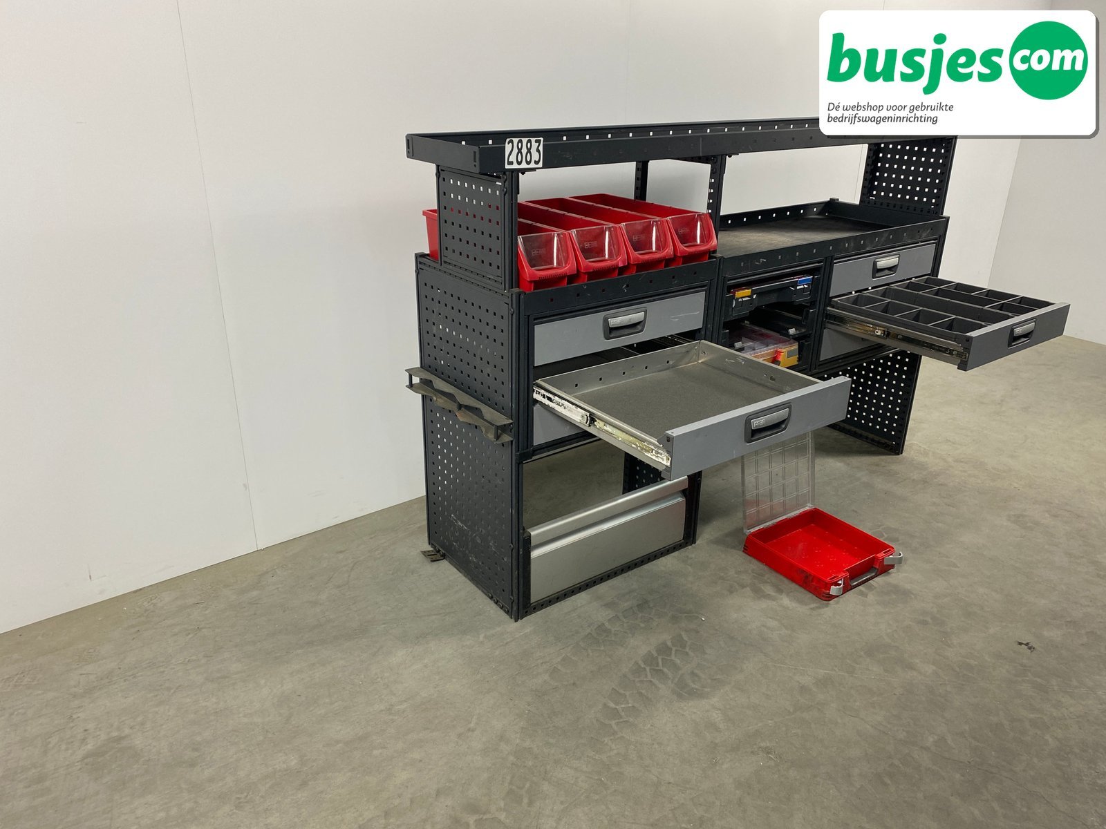 Modul bedrijfswagen inrichting 1865x485x1250mm (2883) - Afbeelding 7