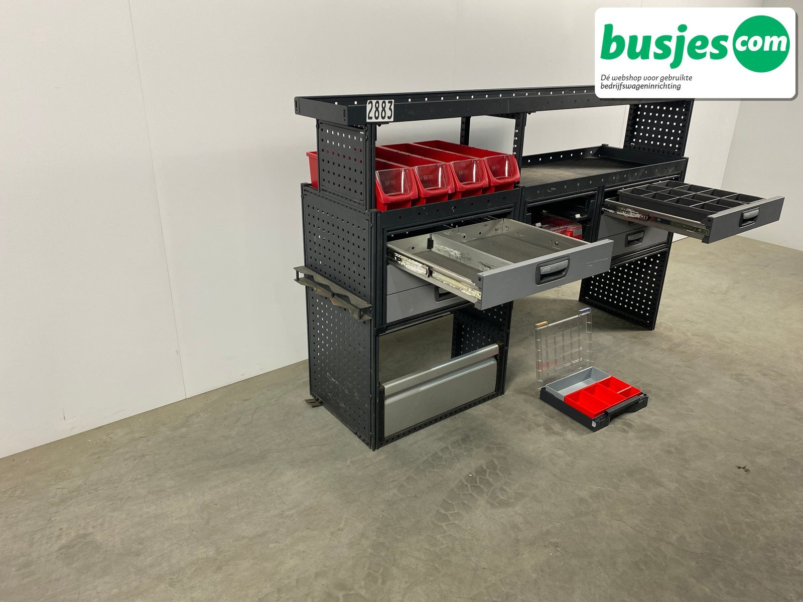 Modul bedrijfswagen inrichting 1865x485x1250mm (2883) - Afbeelding 8