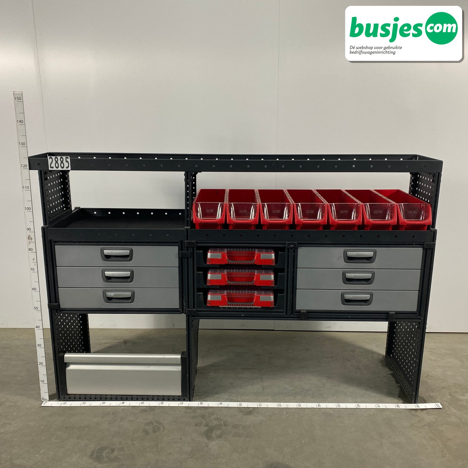 Modul bedrijfswagen inrichting 1865x485x1250mm (2884) - Afbeelding 9