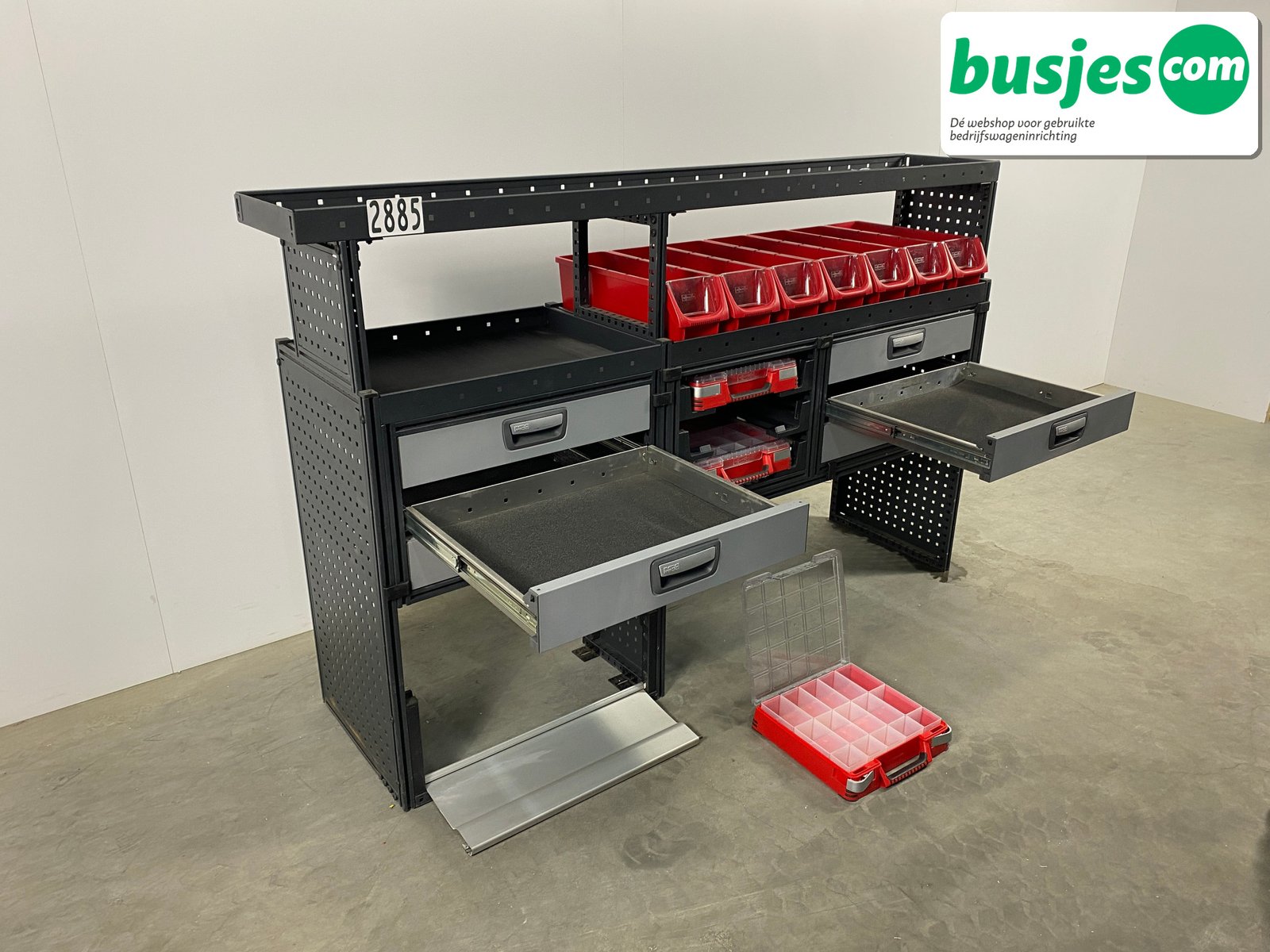 Modul bedrijfswagen inrichting 1865x485x1250mm (2884) - Afbeelding 15