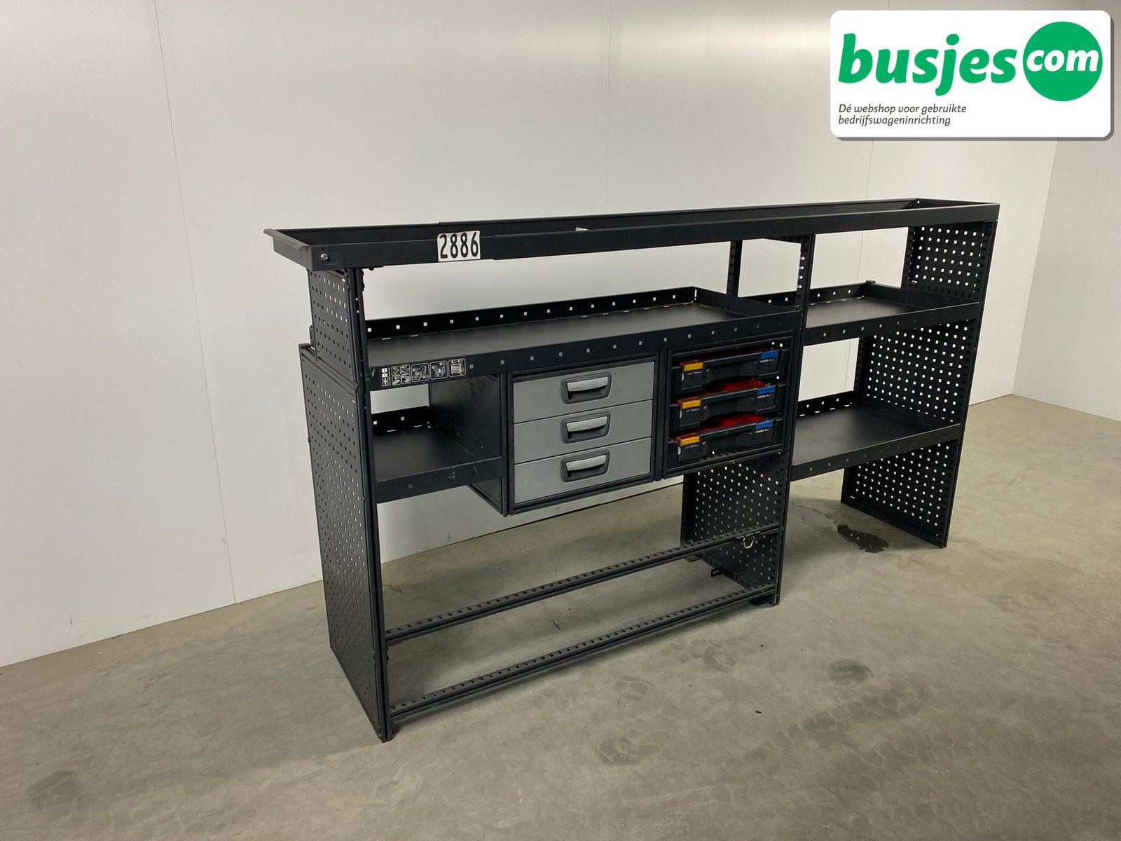 Modul bedrijfswagen inrichting 2185x485x1250mm (2886) - Afbeelding 4