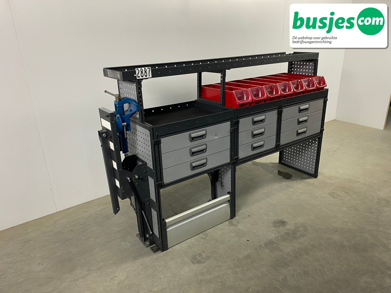 Modul bedrijfswagen inrichting 1865x485x1250mm (2887) - Afbeelding 3