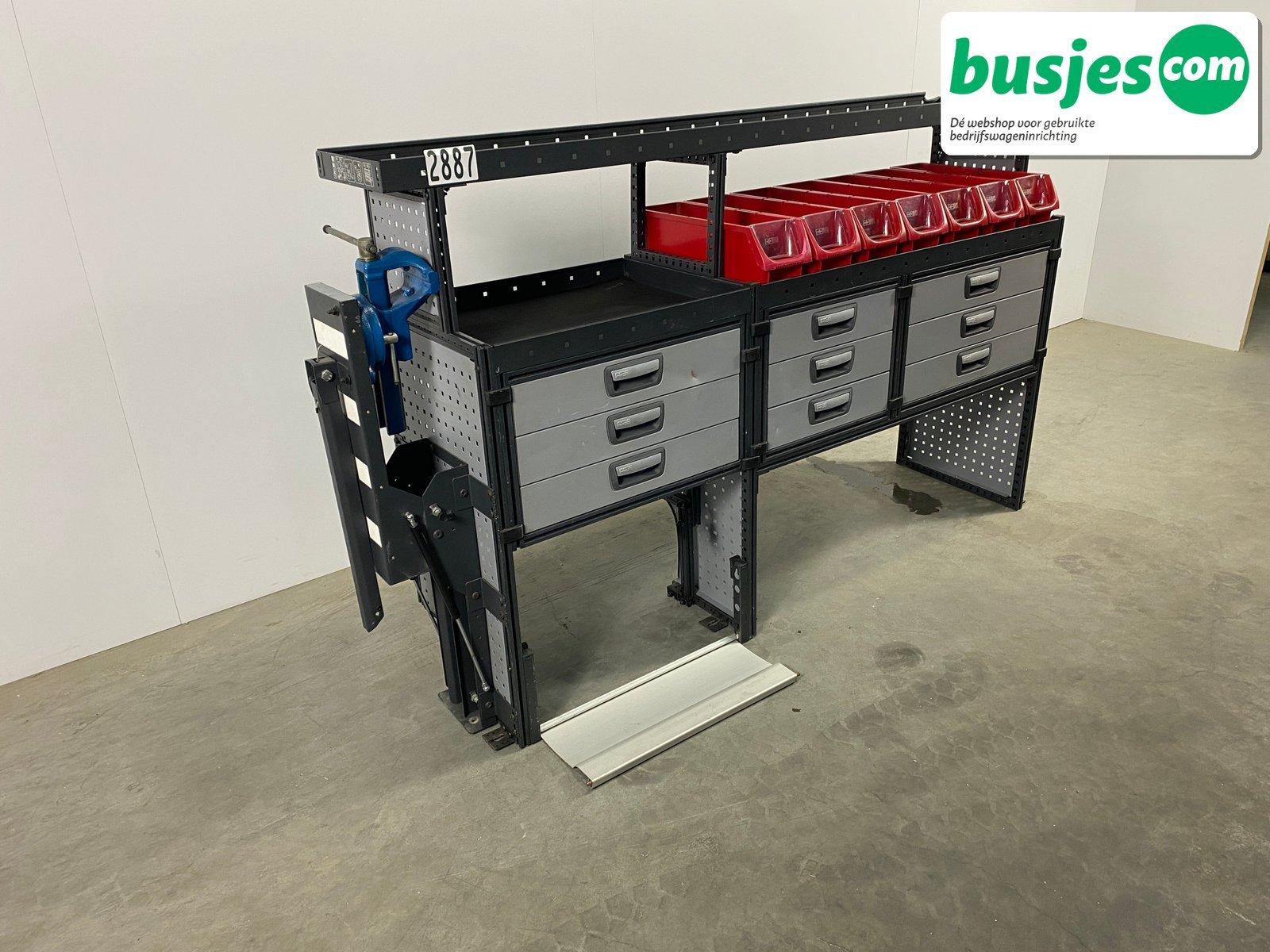 Modul bedrijfswagen inrichting 1865x485x1250mm (2887) - Afbeelding 4