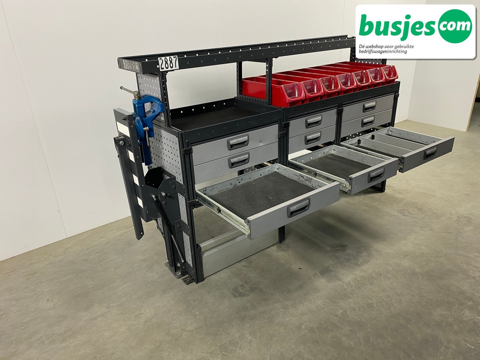 Modul bedrijfswagen inrichting 1865x485x1250mm (2887) - Afbeelding 5