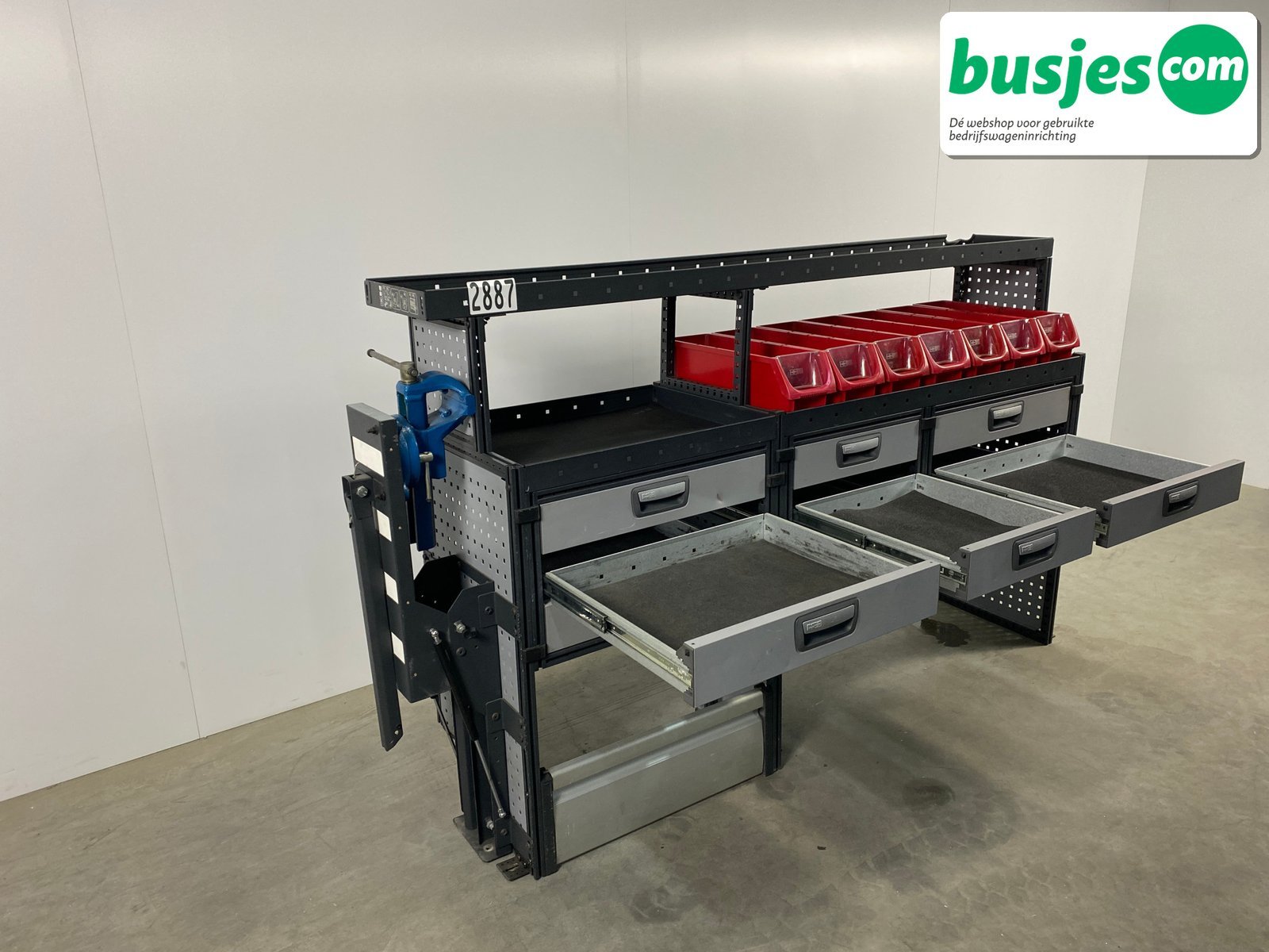 Modul bedrijfswagen inrichting 1865x485x1250mm (2887) - Afbeelding 6