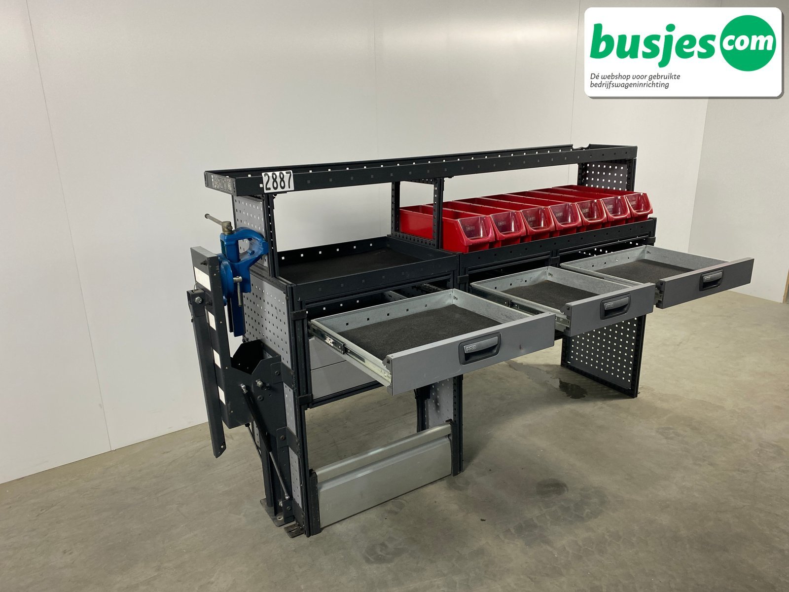 Modul bedrijfswagen inrichting 1865x485x1250mm (2887) - Afbeelding 7