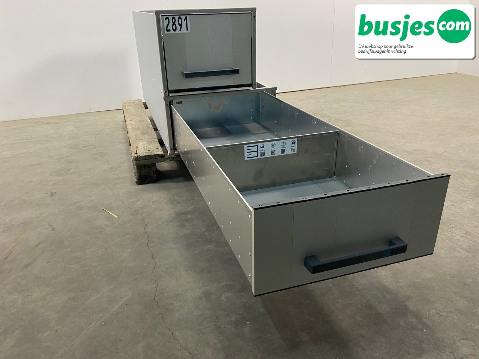 Beks TopDrawer vloerladen onderladen 520x1320x605mm (2891) - Afbeelding 3