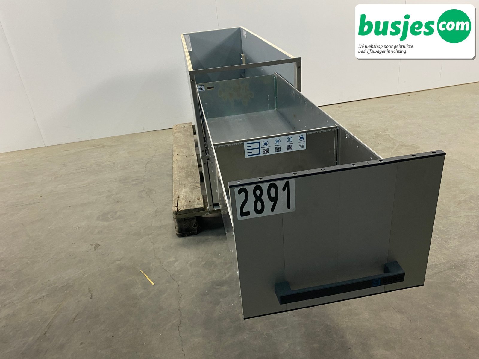 Beks TopDrawer vloerladen onderladen 520x1320x605mm (2891) - Afbeelding 4