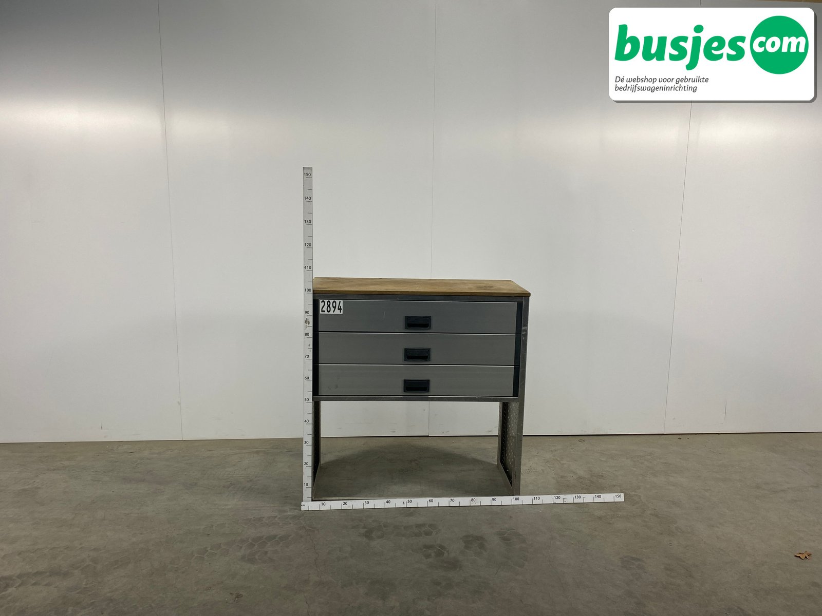 Aluca bedrijfswageninrichting 1015x420x1020mm (2894) - Afbeelding 2