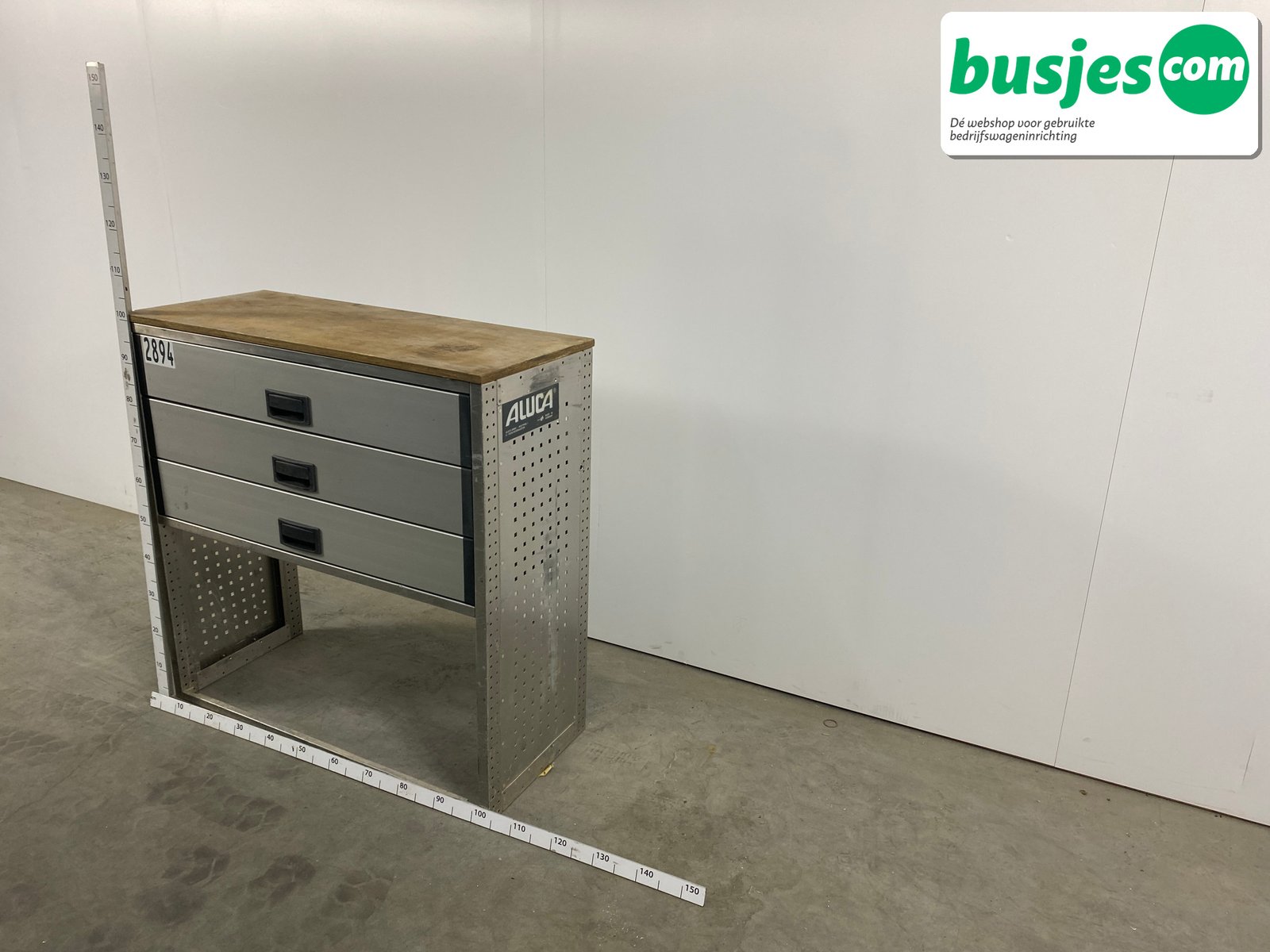 Aluca bedrijfswageninrichting 1015x420x1020mm (2894) - Afbeelding 3
