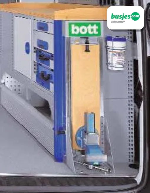 Bott Vario3 opklapbaar werkblad bankschroef nr. 2900 - Afbeelding 6