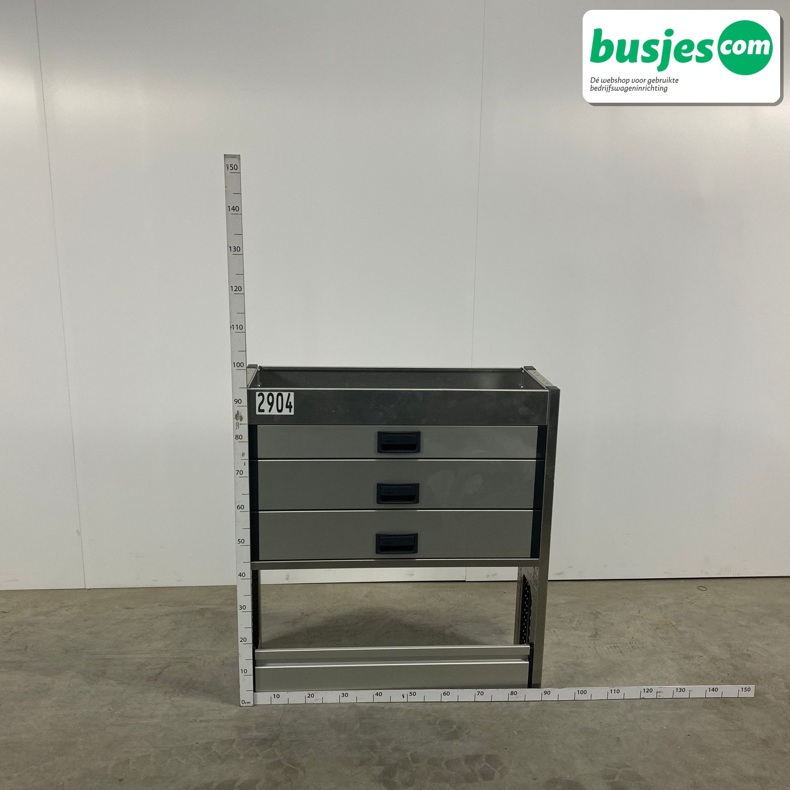 Aluca bedrijfswageninrichting 885x320x950mm (2904)