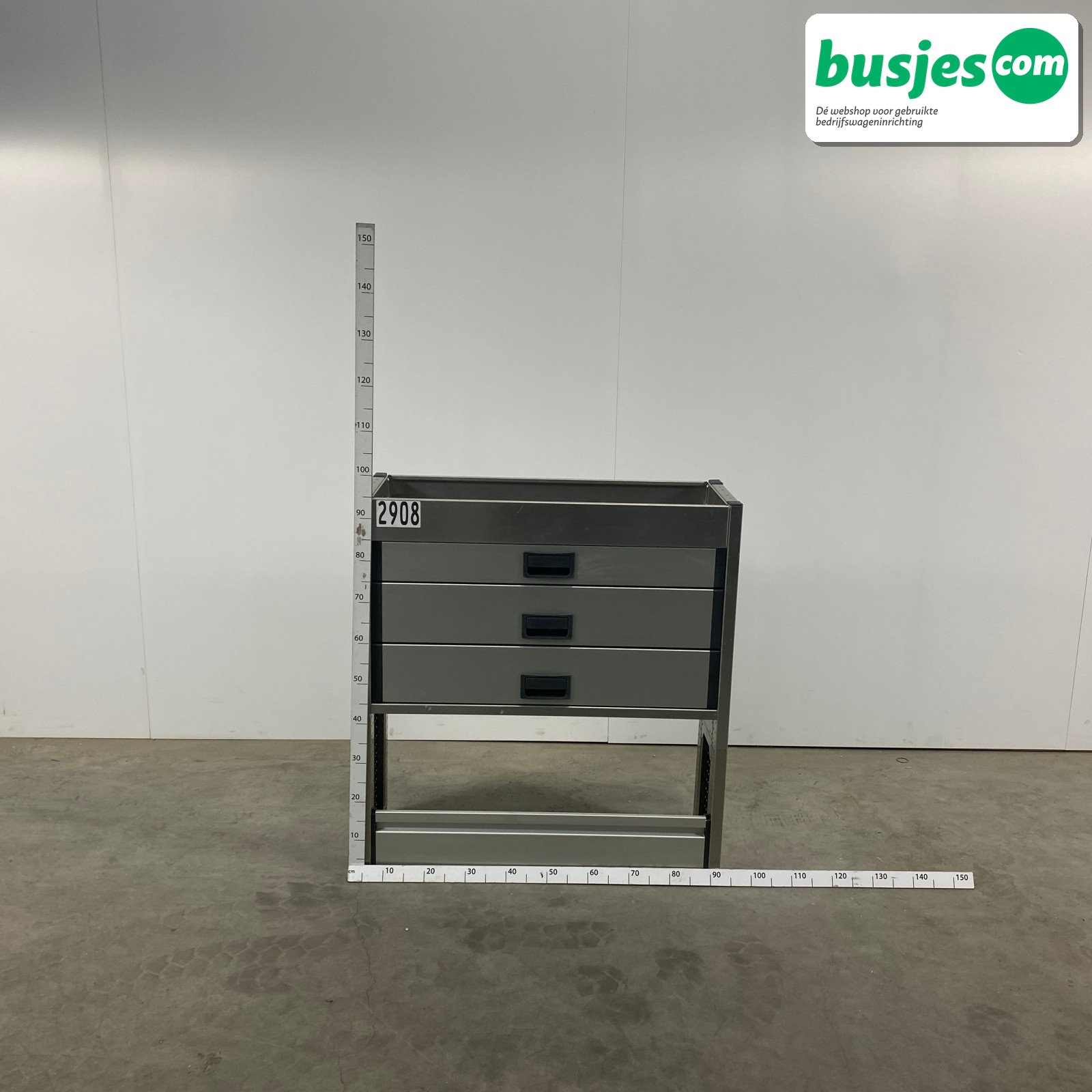 Aluca bedrijfswageninrichting 885x320x950mm (2908)