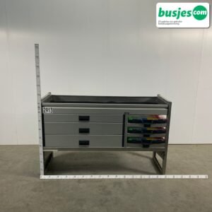 Aluca bedrijfswageninrichting 1500x535x955mm (2913)