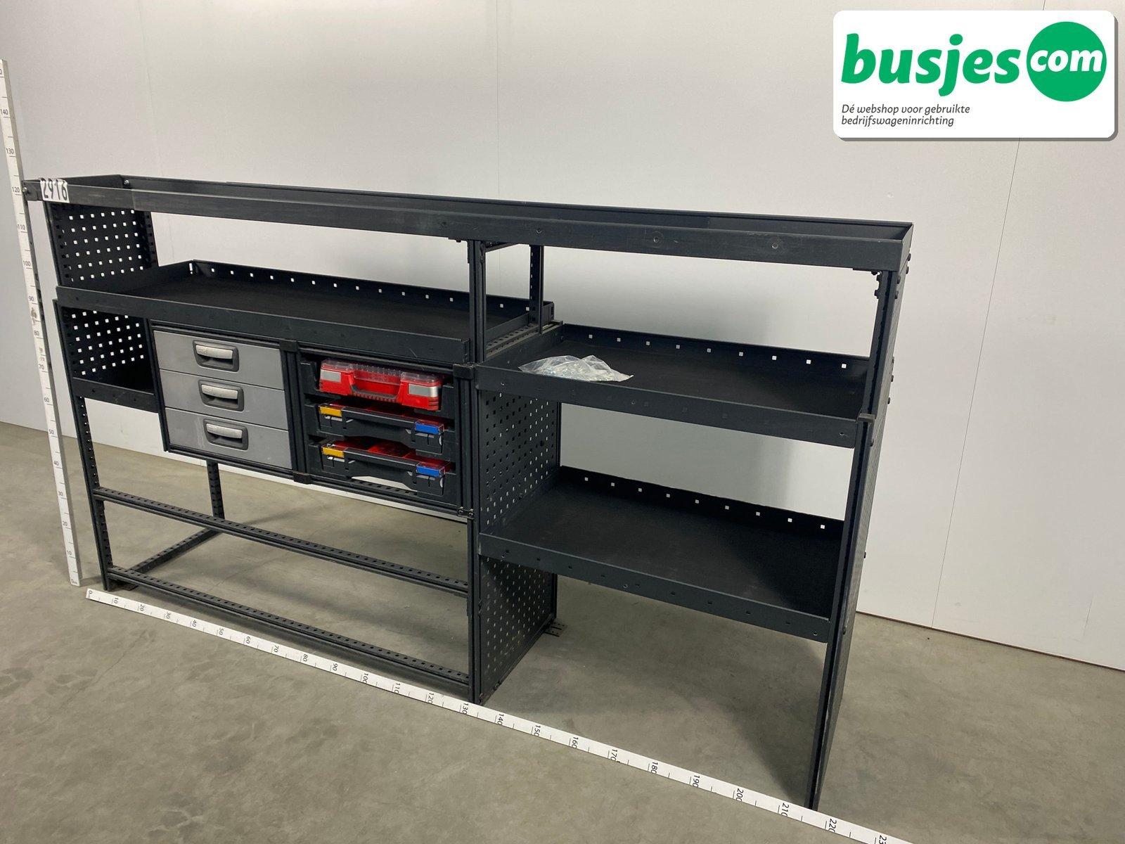 Modul bedrijfswagen inrichting 2200x490x1240mm (2916) - Afbeelding 3
