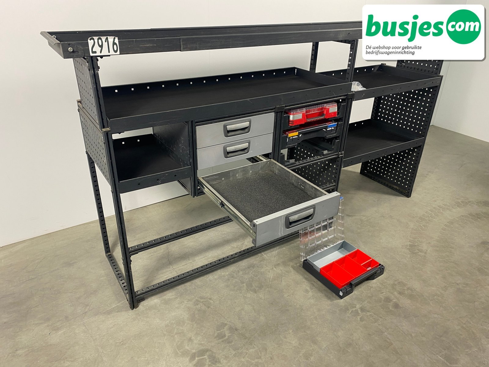 Modul bedrijfswagen inrichting 2200x490x1240mm (2916) - Afbeelding 5