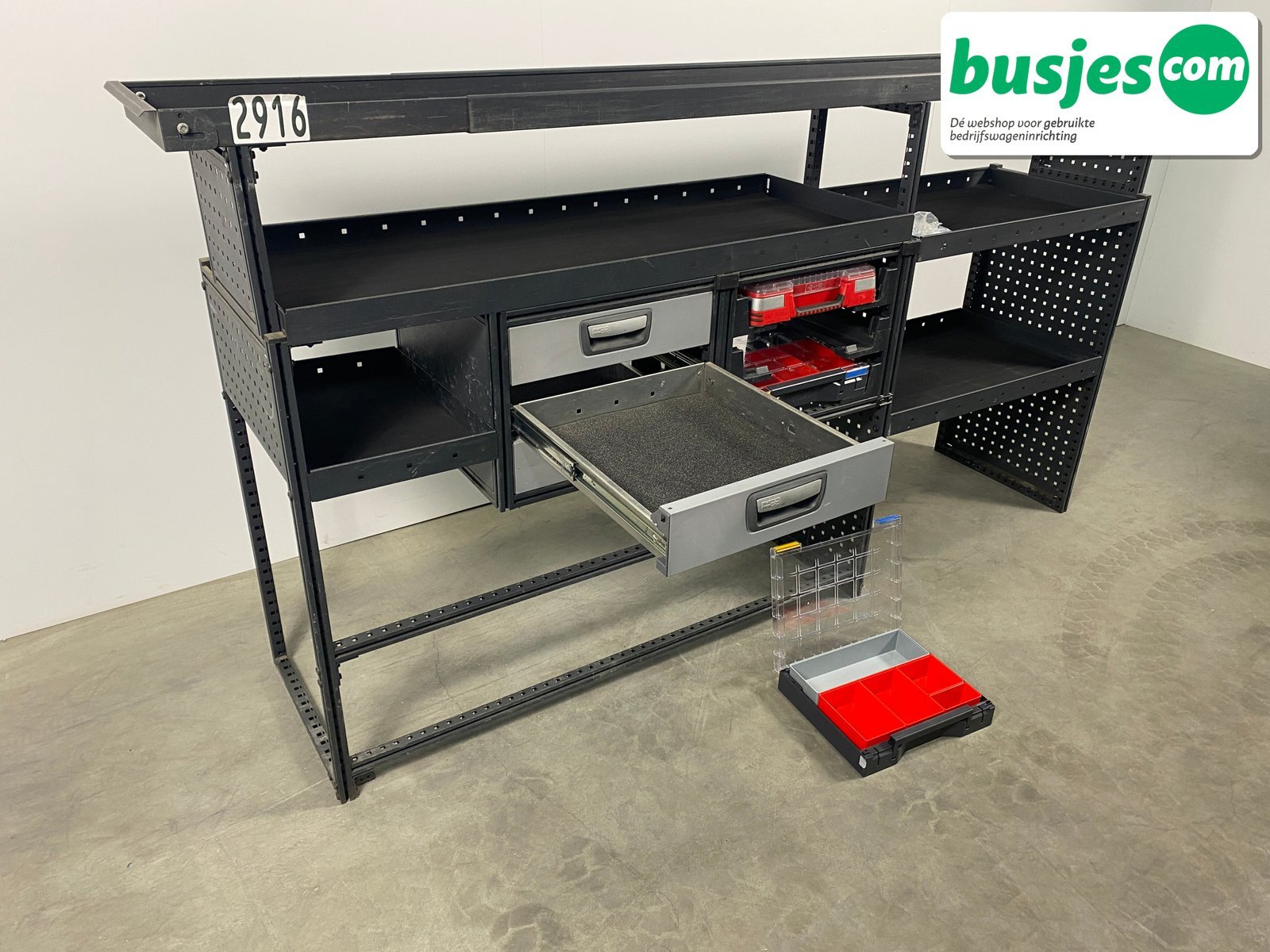 Modul bedrijfswagen inrichting 2200x490x1240mm (2916) - Afbeelding 6