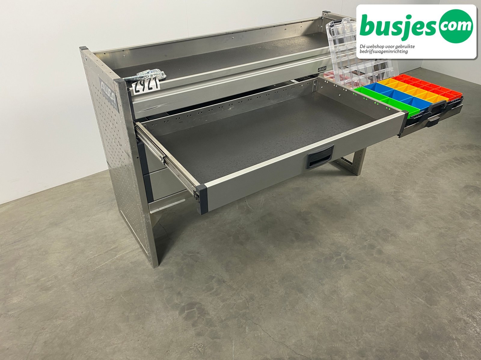 Aluca bedrijfswageninrichting 1500x530x955mm (2921) - Afbeelding 7