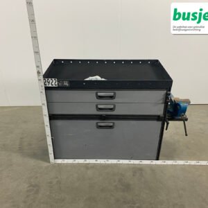 Aluca bedrijfswageninrichting 970x490x815mm (2922)