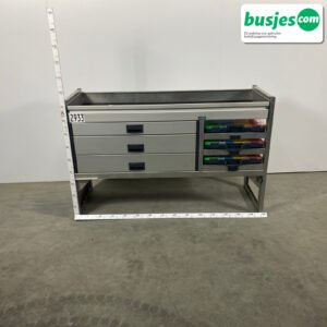 Aluca bedrijfswageninrichting 1500x520x950mm (2933)