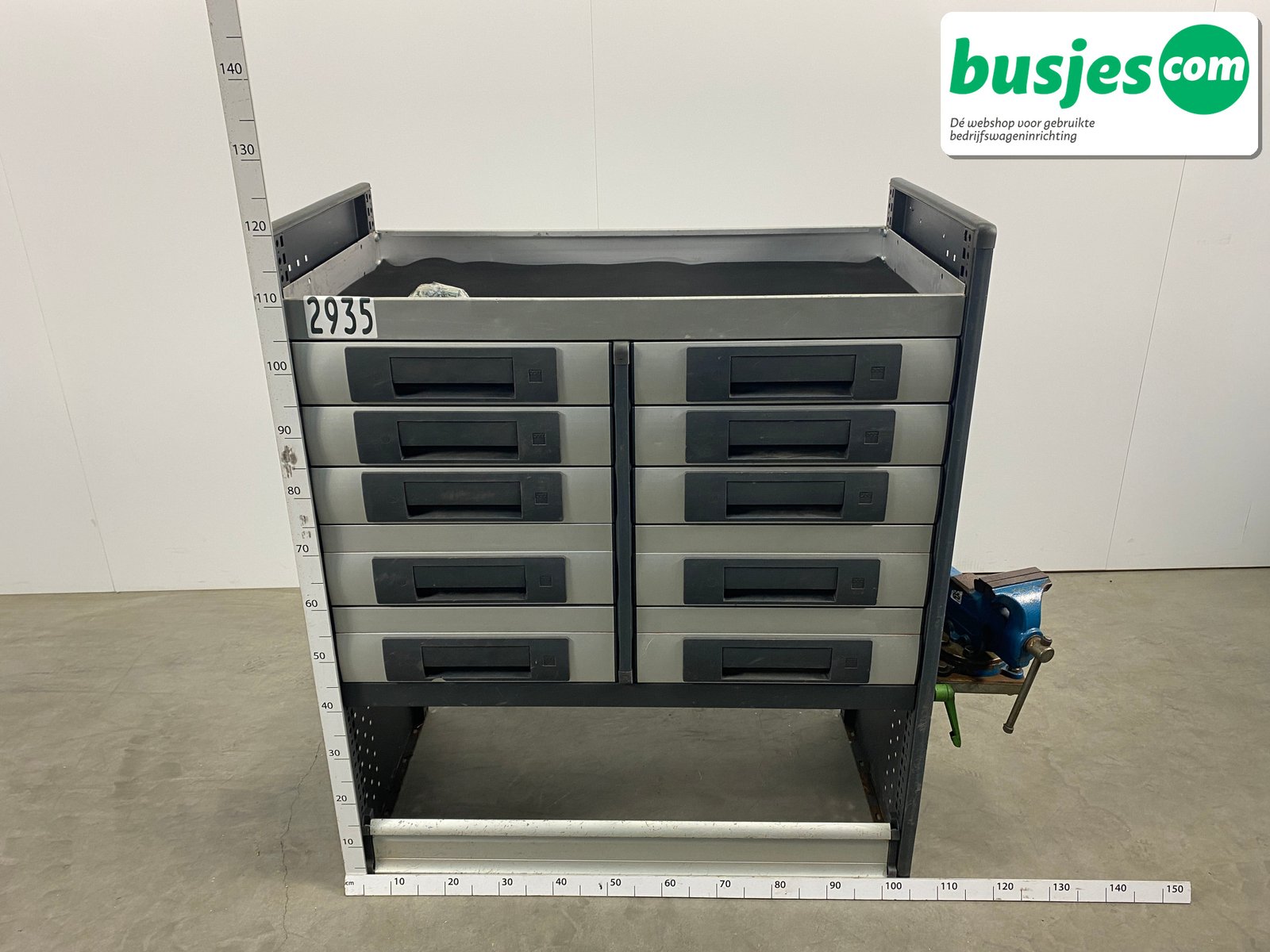 Bott bedrijfswagen inrichting 1035x535x1215mm (2935)