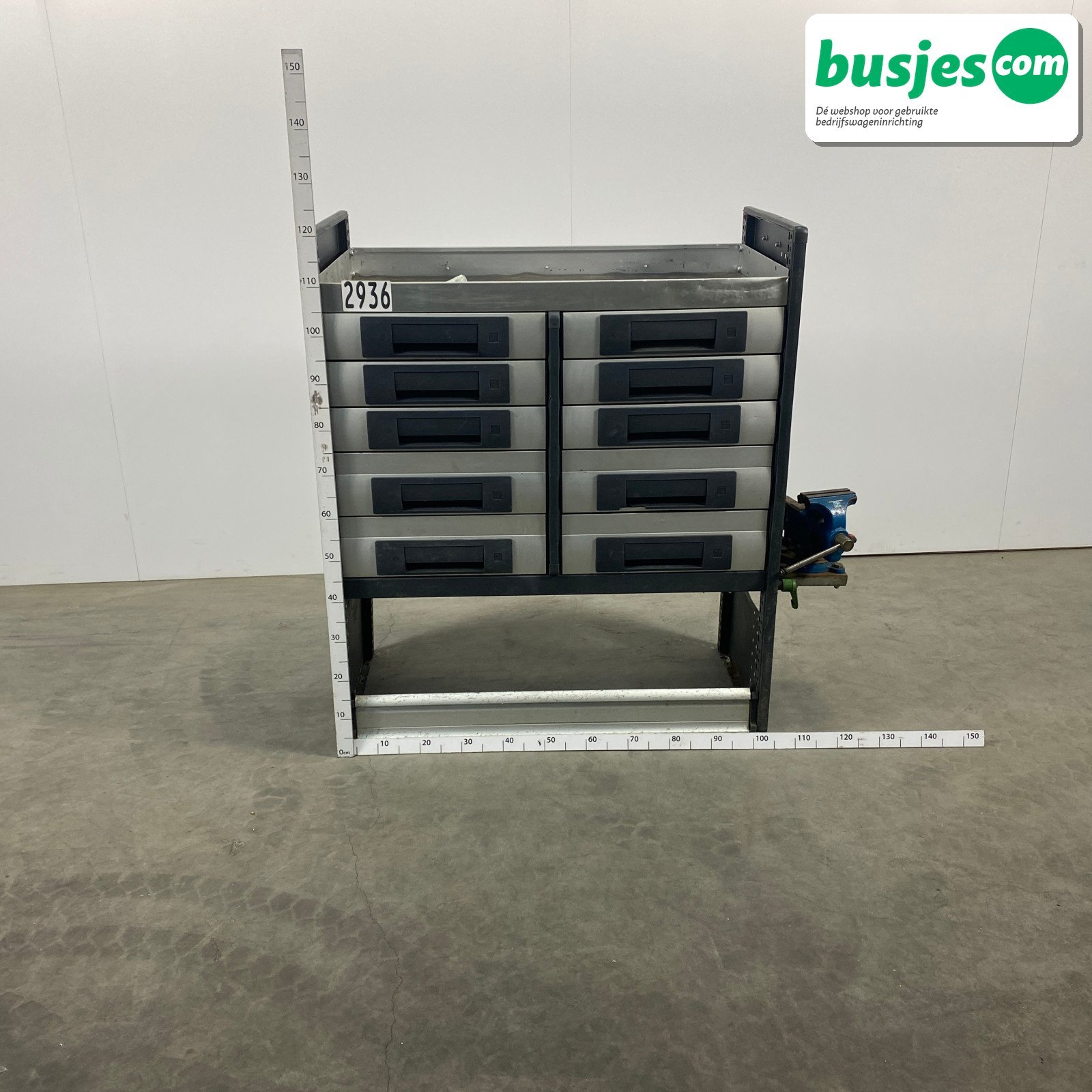 Bott bedrijfswagen inrichting 1035x535x1215mm (2936) - Afbeelding 2