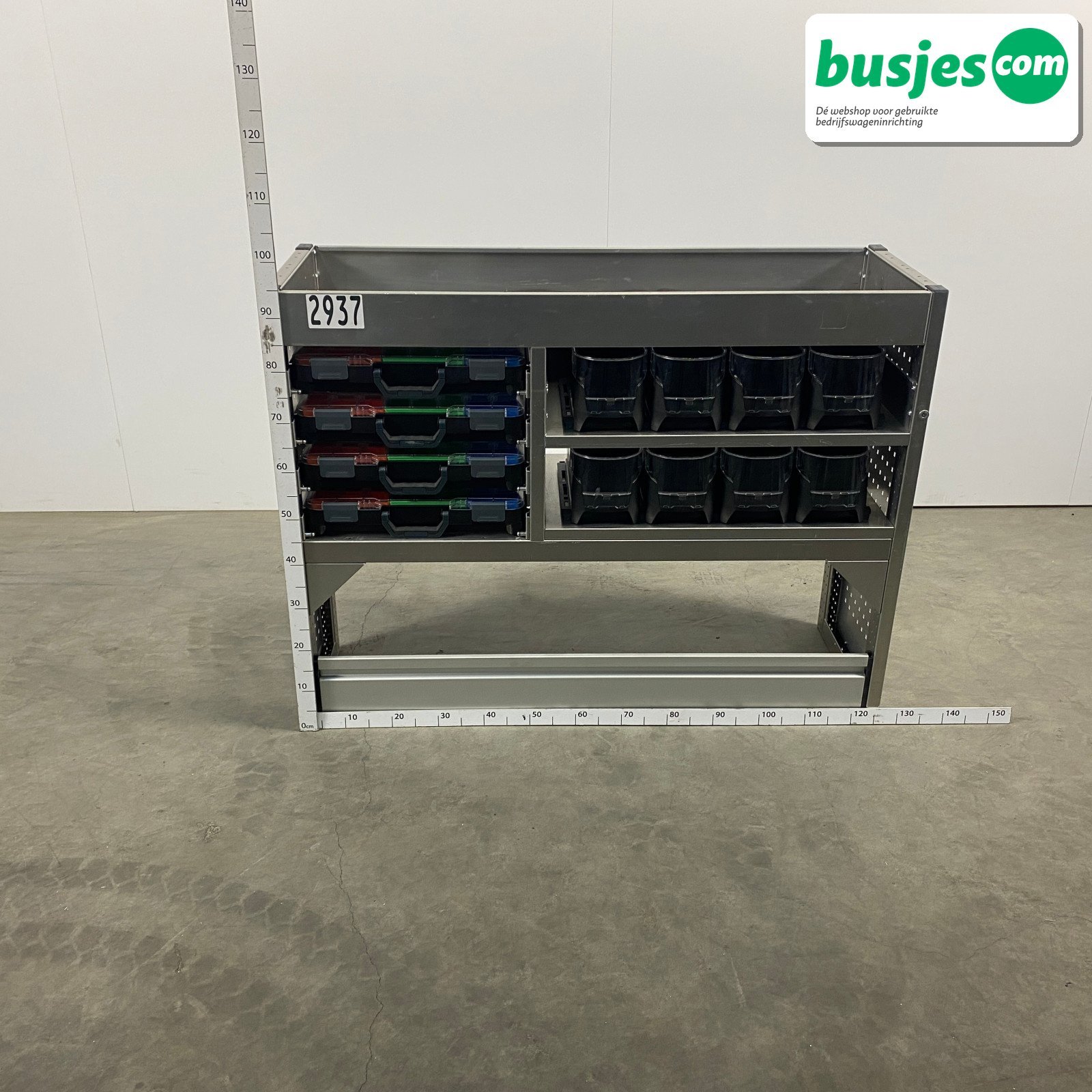 Aluca bedrijfswageninrichting 1255x420x955mm (2937)