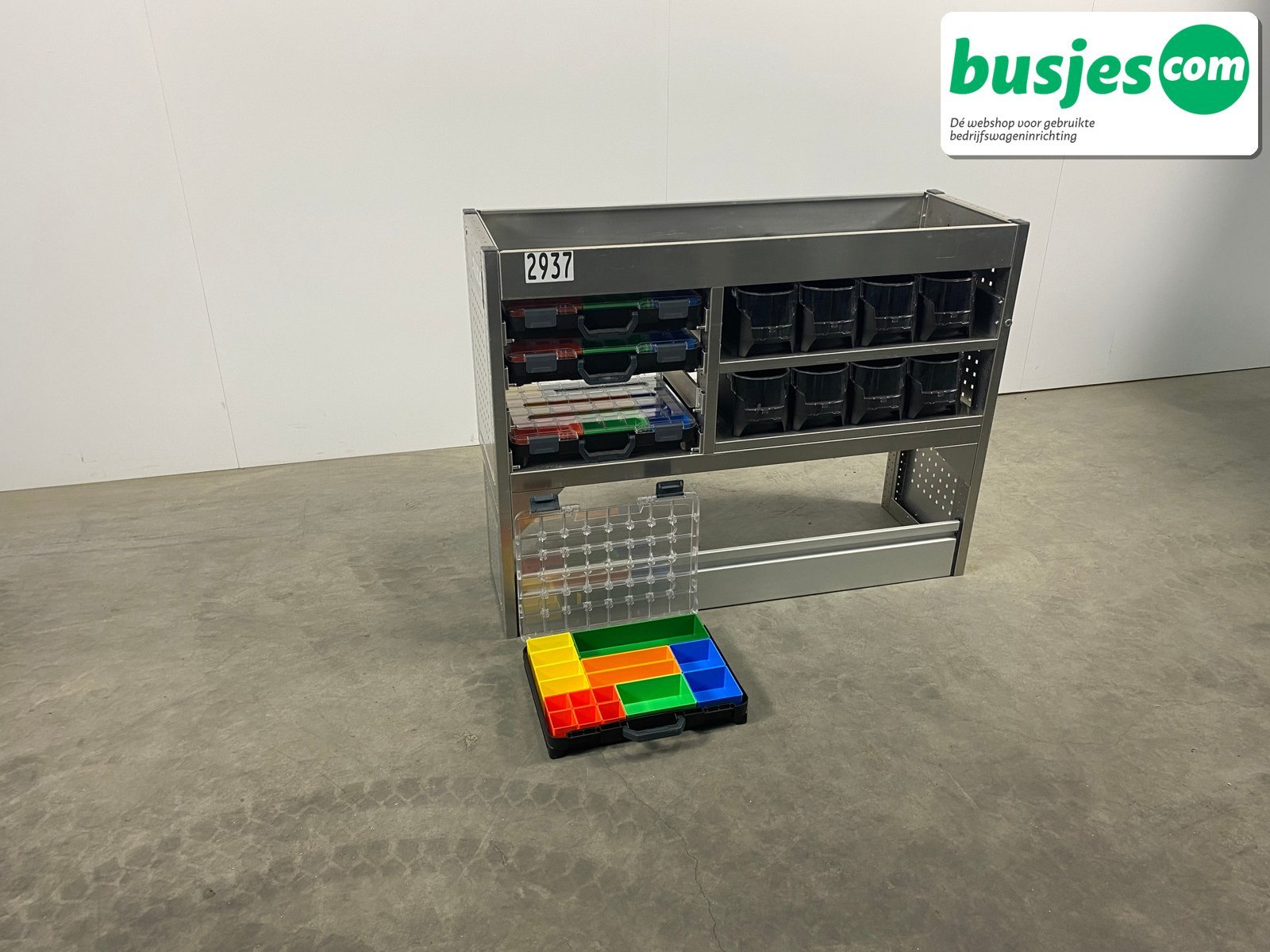 Aluca bedrijfswageninrichting 1255x420x955mm (2937) - Afbeelding 7