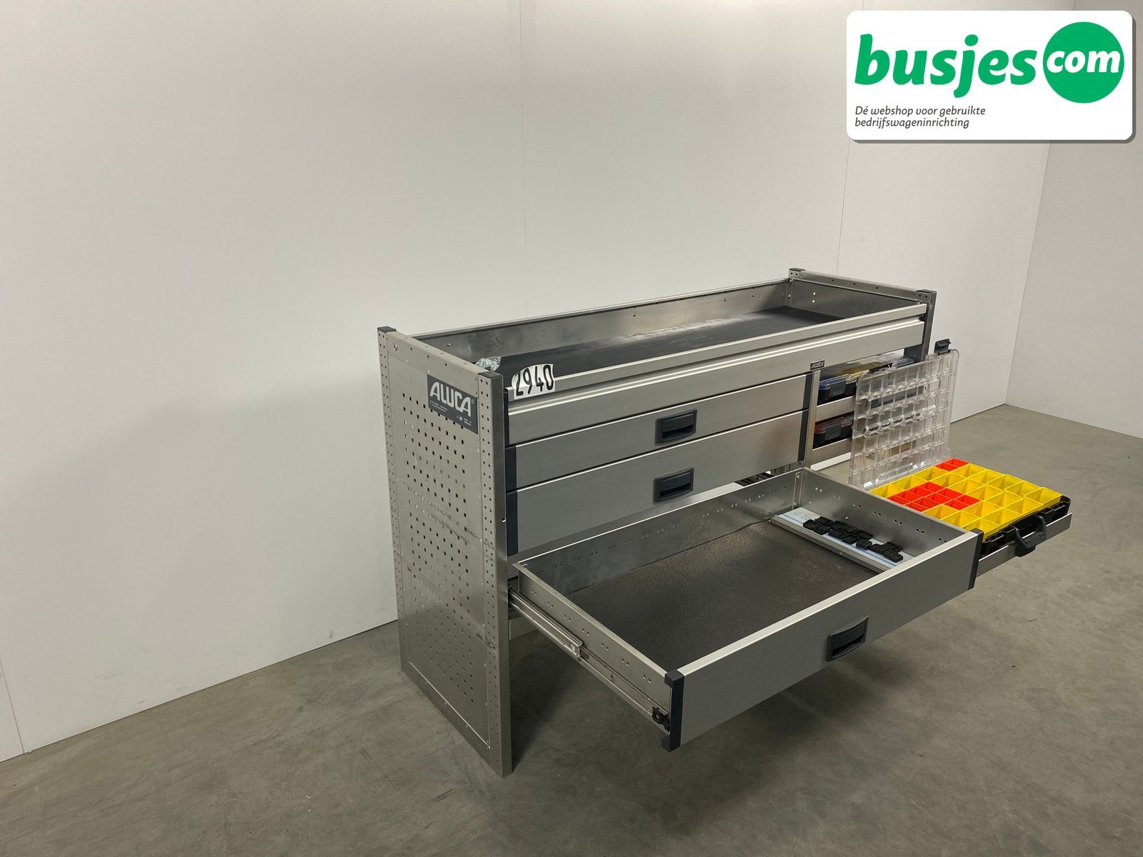 Aluca bedrijfswageninrichting 1500x520x950mm (2940) - Afbeelding 5