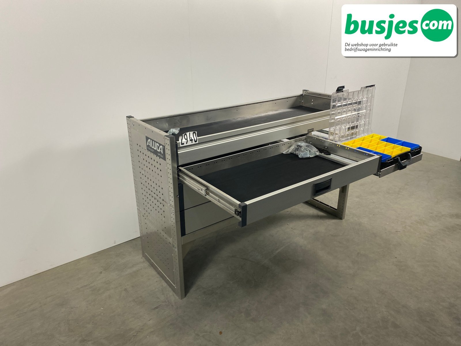 Aluca bedrijfswageninrichting 1500x520x950mm (2940) - Afbeelding 7